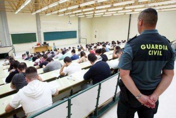 Opositores ingreso Guardia Civil
